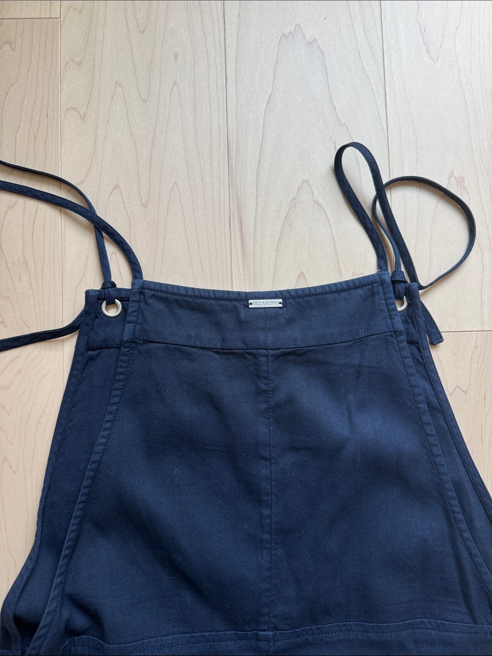 Billabong Rust-Brown & Navy Adjustable Strap Romper - Picture 9 of 11
